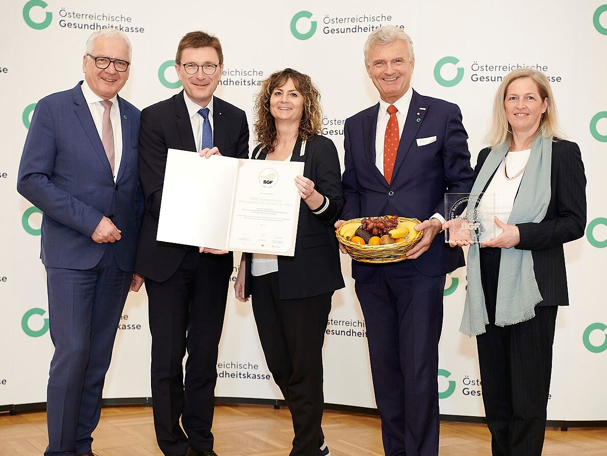 SPAR mit BGF-Gütesiegel ausgezeichnet