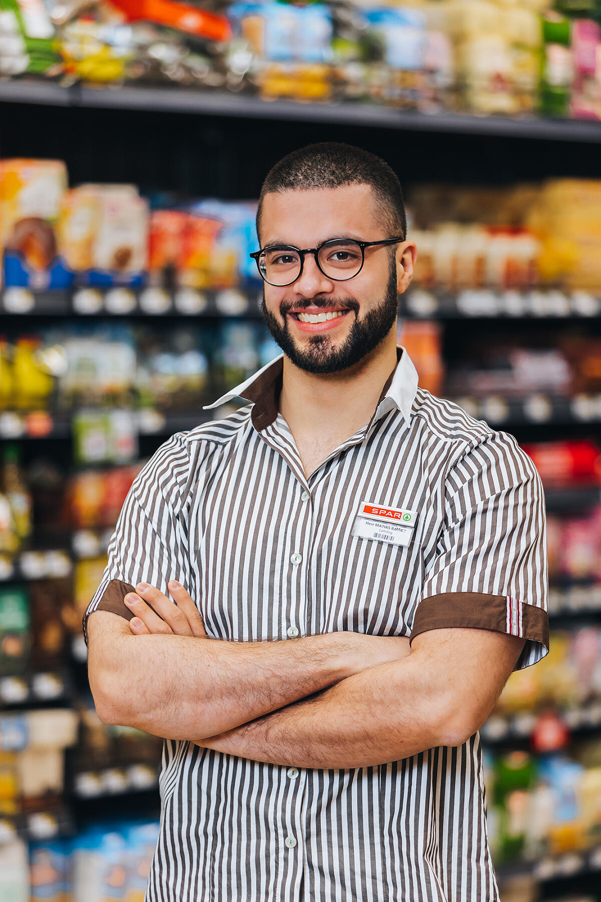 SPAR Lehrling Ricardo