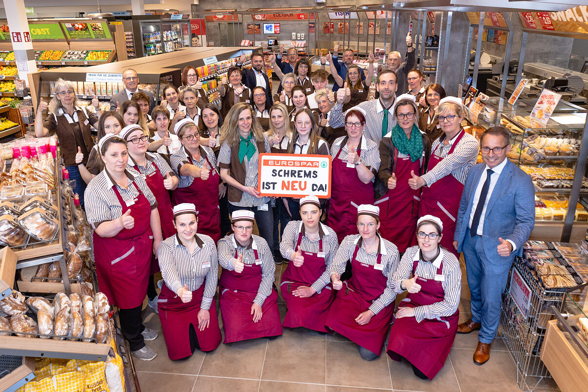 Willkommen im EUROSPAR-Markt Schrems
