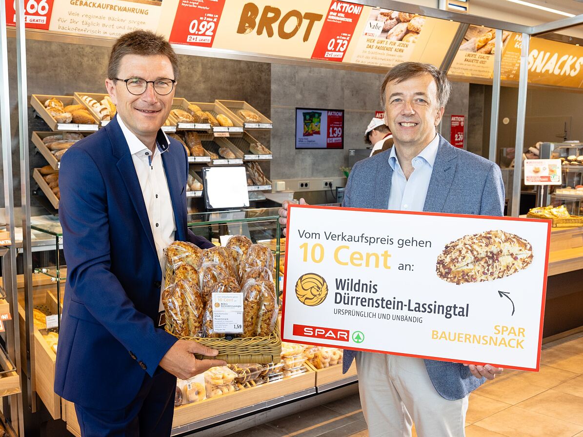 SPAR-Bauernsnack wird zur Spende 