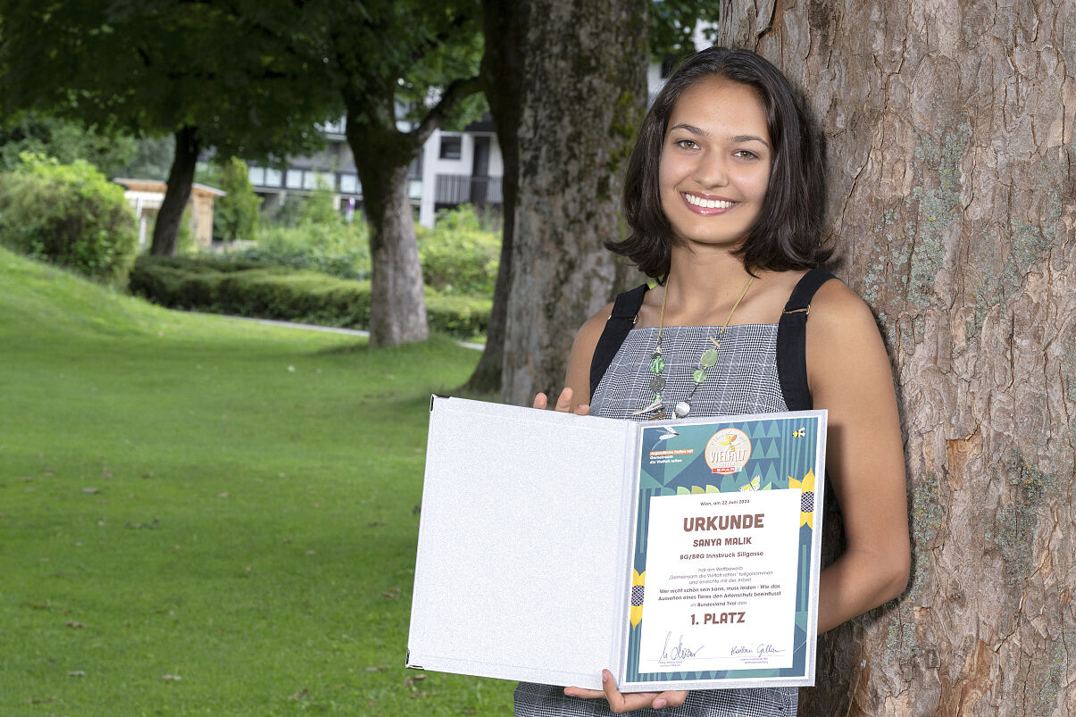 SPAR-Vielfaltspreis Platz 1 Sanya Malik 