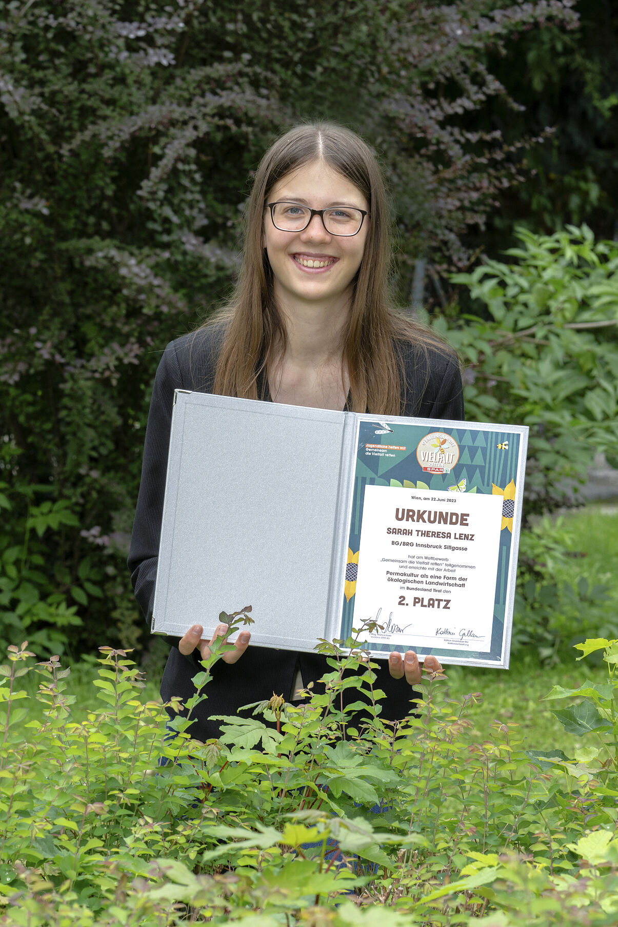 SPAR-Vielfaltspreis Platz 2 Sarah Theresa Lenz 