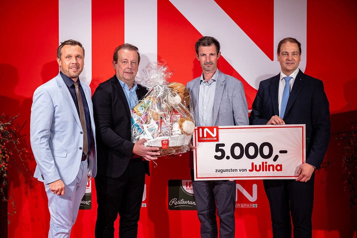 INTERSPAR Spendenübergabe Gänserndorf