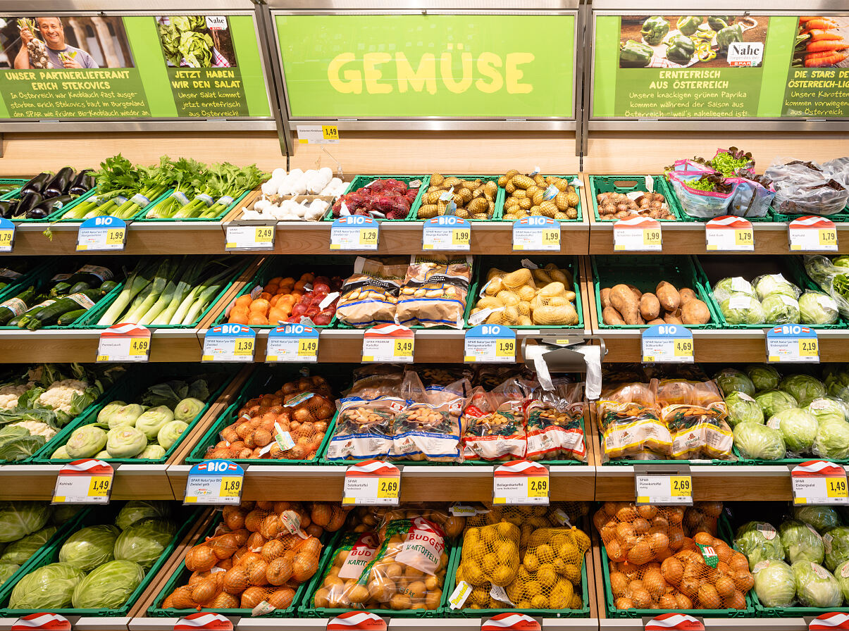 Bild 3: SPAR nützt die Potenziale der Technologien und Künstlichen Intelligenz, um die Bedürfnisse der Kund:innen zu erfüllen und dabei gleichzeitig Ressourcen zu sparen. 