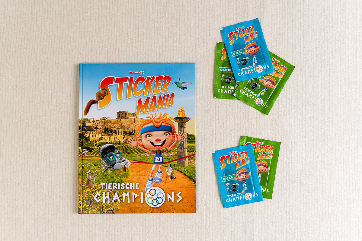 Bild 4 SPAR-Stickermania Stickeralbum und Sticker-Briefchen