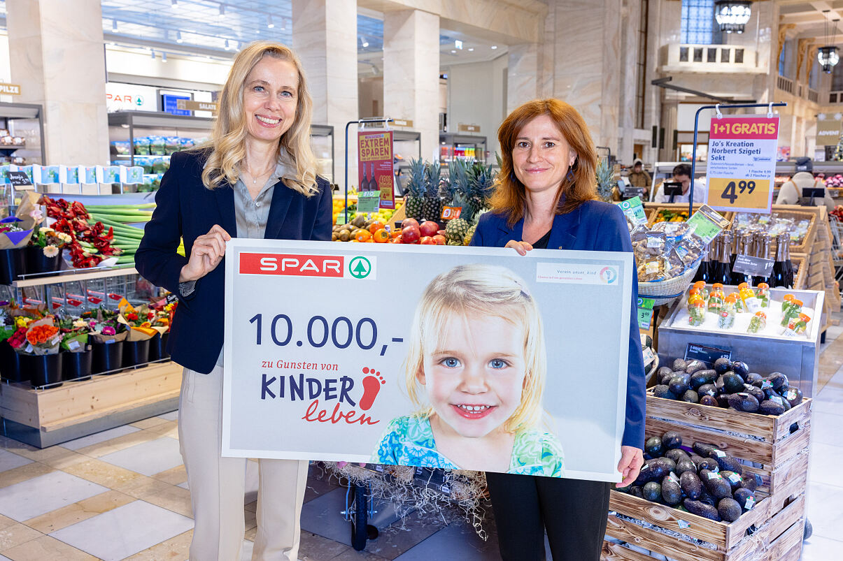 SPAR_Spende MedUni Wien CCP