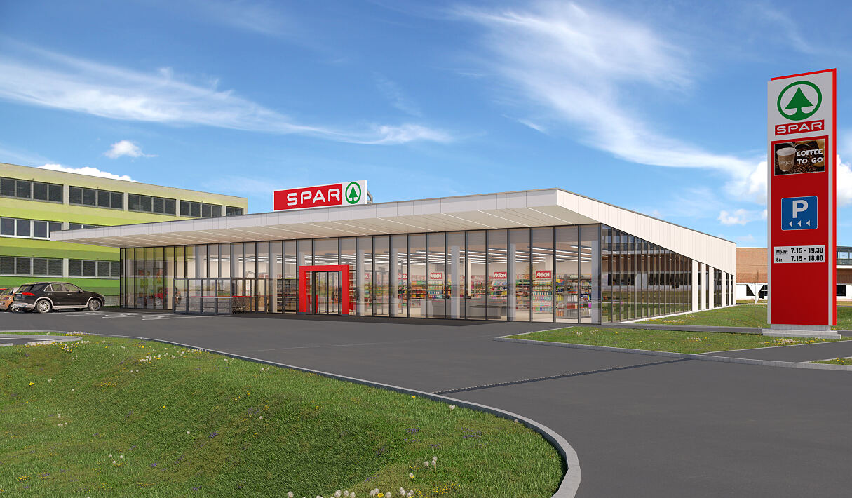 Rendering SPAR Hennersdorf