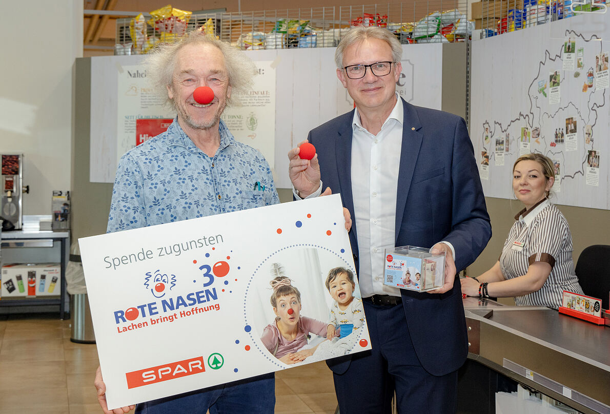 Spendenboxen ROTE NASEN