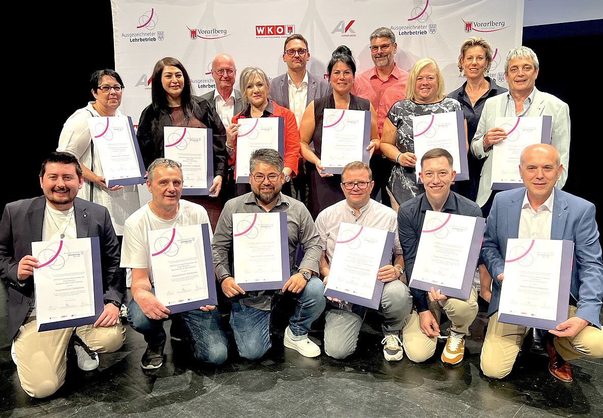 Ausgezeichneter Lehrbetrieb 2024