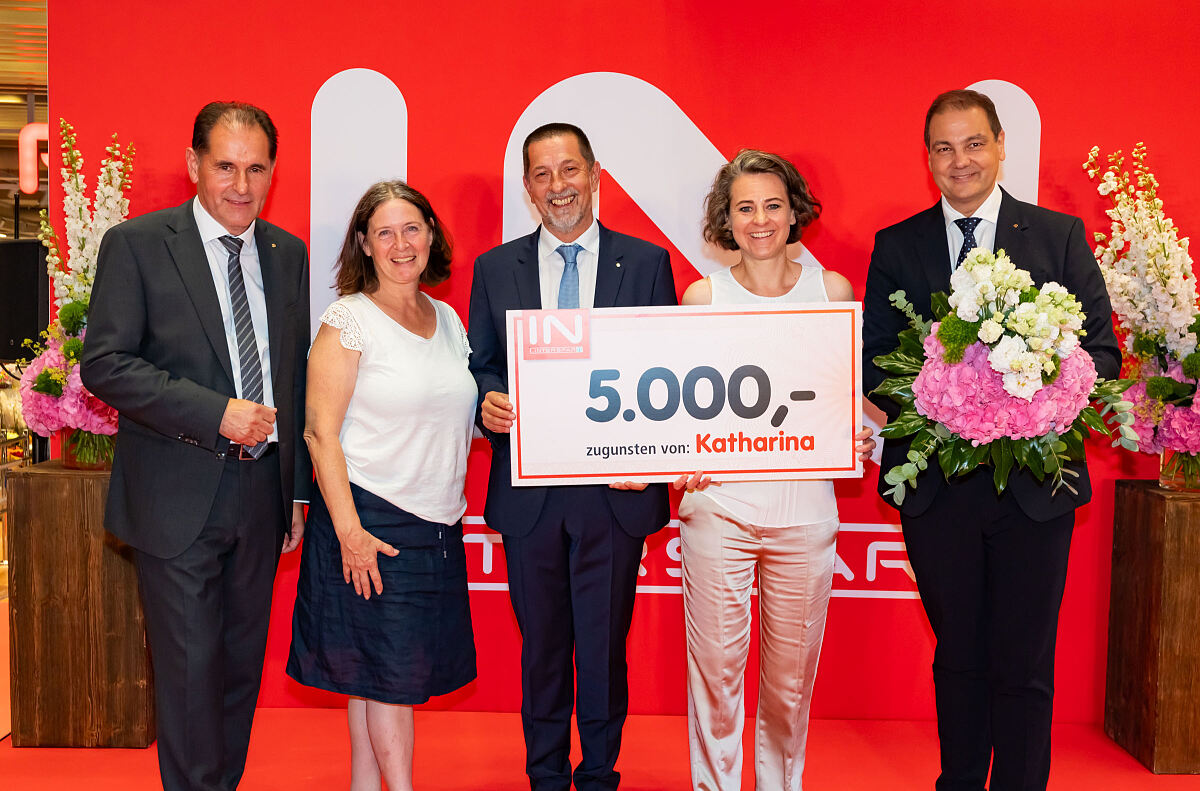 INTERSPAR Spendenübergabe im CITYPARK