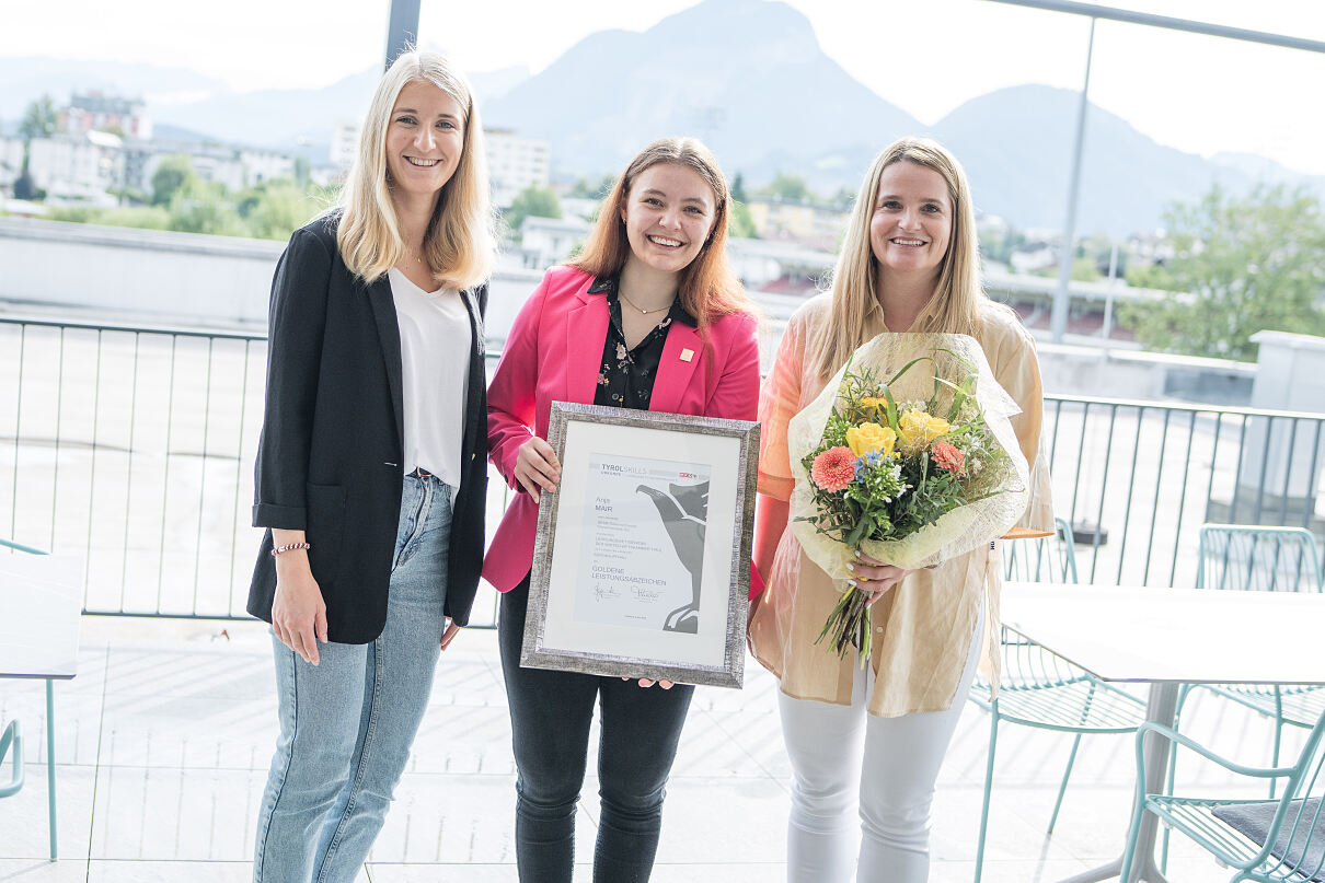 PR-Foto SPAR Lehrling Anja Mair