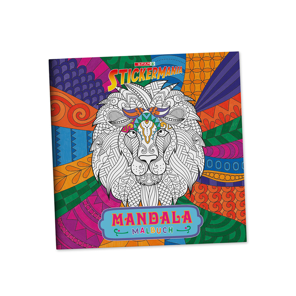 SPAR-Stickermania Mandala Malbuch