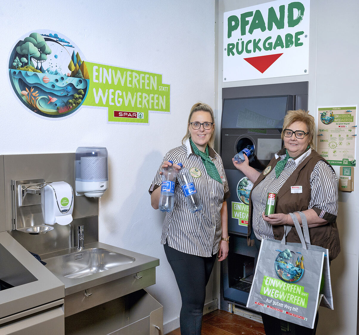 PA-Foto Johanna Hanser Katharina Kreidl SPAR Mayrhofen 
